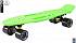 Скейтборд виниловый Y-Scoo Skateboard Fishbone 405-G с ручкой и сумкой, зеленый  - миниатюра №1